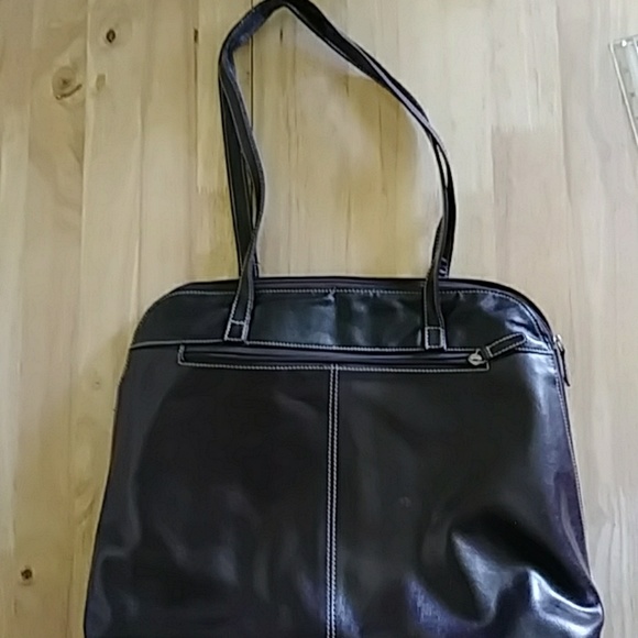 Buxton Handbags - Buxton Genuine Leather handbag laptop tote
